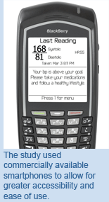 The study used commercially available smartphones to allow for greater accessibility and ease of use.