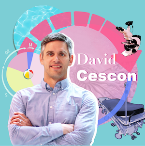 Meet David Cescon Cover Graphic