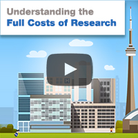 Cover image of the link to the full cost of research video.