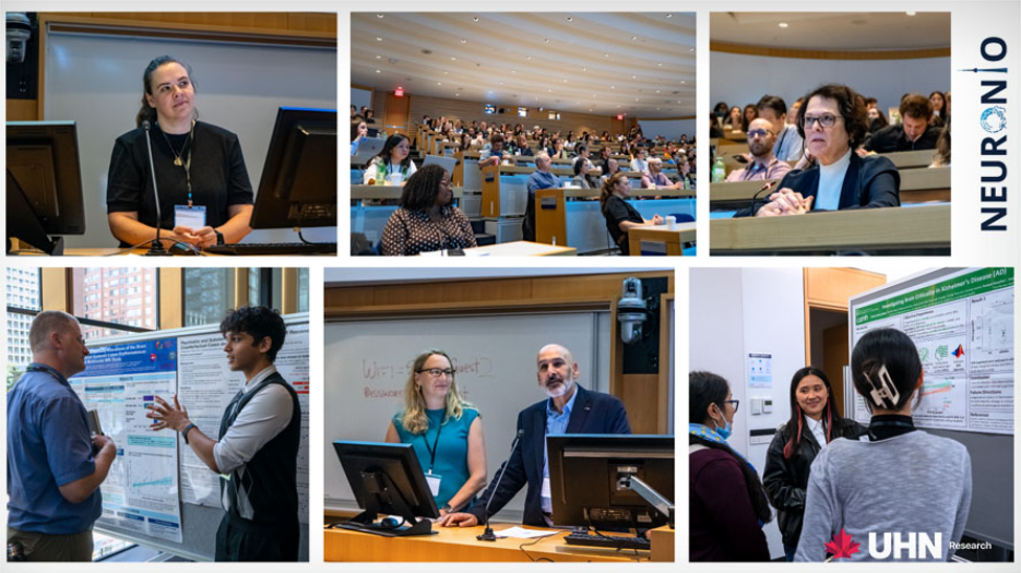 Collage of images from the event