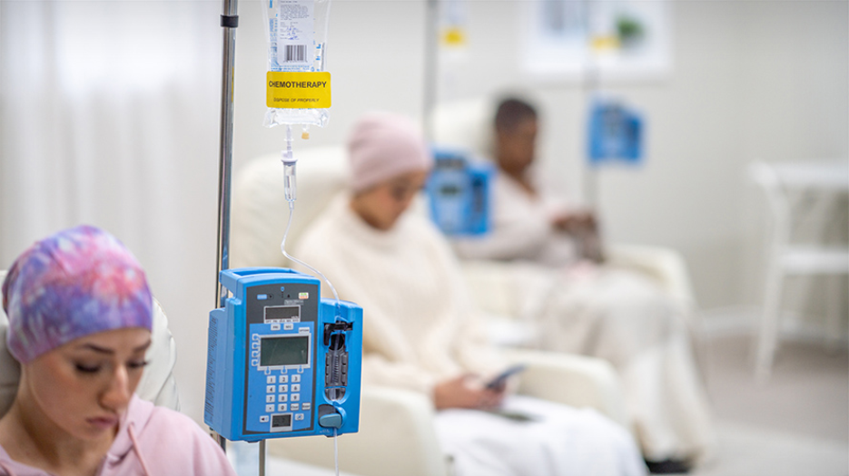 Patients undergoing chemotherapy.