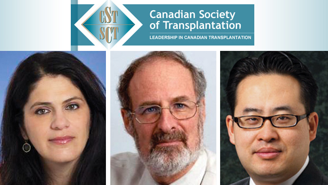 (L-R): Dr. Nazia Selzner, Dr. Gary Levy and Dr. Joseph Kim
