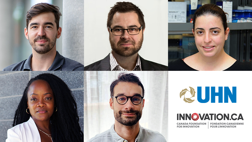 Pictured clockwise: Drs. Luka Milosevic, Clinton Robbins, Lena Serghides, Federico Gaiti and Nikki Woods.