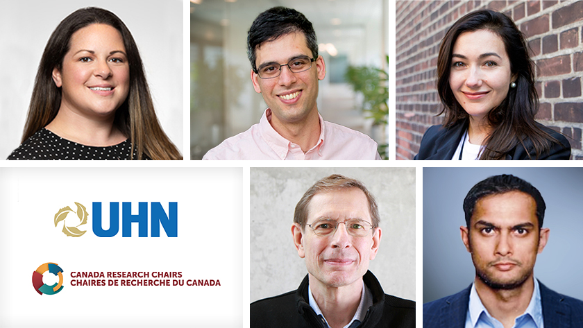 Clockwise: Drs. Courtney Jones, Gregory Schwartz, Anastasia Tikhonova, Sushant Kumar and Myron Cybulsky.