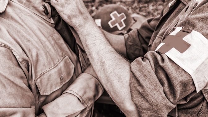 Malaria was a serious threat during the Second World War. For example, in Papua New Guinea in 1942, for every battle casualty, there were close to four malaria-related casualties. 