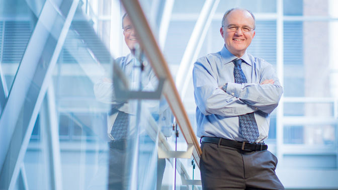 Dr. Donald Weaver, Director, Krembil Research Institute. Photo courtesy of the Globe and Mail.