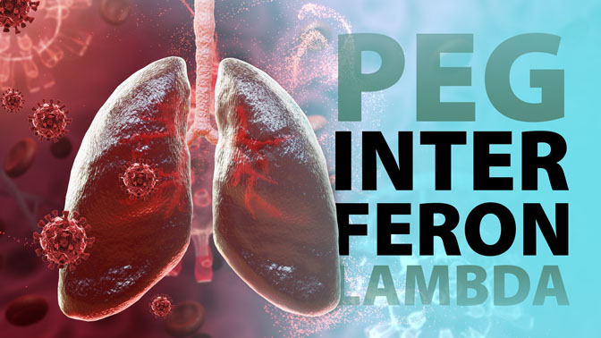 Peginterferon lambda is a modified form of a naturally occurring protein known as interferon. Interferons help activate the immune system so that it can stop viruses from multiplying.