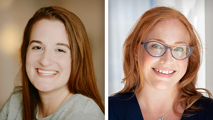 (L-R) Drs. Marissa Sherwood, first author of the study and a radiation oncology resident at the Princess Margaret Cancer Centre, and Meredith Giuliani, senior author of the study and Education Investigator at The Institute for Education Research. 