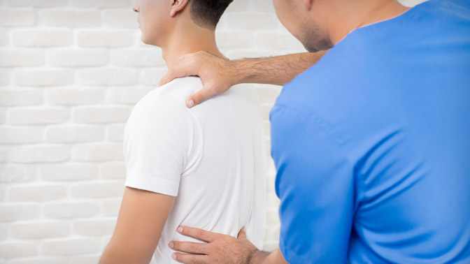 Ankylosing spondylitis is a form of arthritis in which the body's immune system attacks healthy tissue in the spine. Symptoms typically first appear between ages 15 and 30.