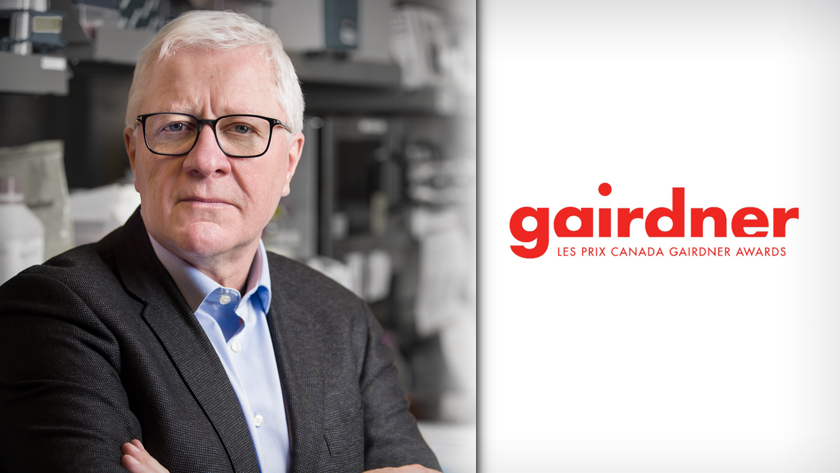 Dr. Dick says that receiving the Gairdner International Award sends a strong message to Canadian scientists that we have the capacity, expertise and resources to do world-class research. (photo credit: Images by Delmar)