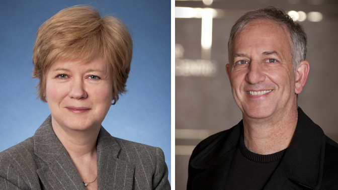 (L-R) Drs. Jennifer Knox and Steven Gallinger are among the Principal Investigators of the $5-million, pan-Canadian, precision-medicine initiative known as Enhanced Pancreatic Cancer Profiling for Individualized Care, or EPPIC.