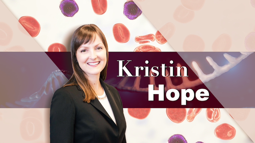 Dr. Kristin Hope is a Senior Scientist at Princess Margaret Cancer Centre (PM) and an Associate Professor in the Department of Medical Biophysics at the University of Toronto. Her research program investigates the underlying mechanisms that transform norm