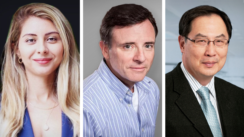 (L-R) First author Dr. Shideh Mirhadi and Drs. Michael Moran and Ming-Sound Tsao. Dr. Moran is an Affiliate Scientist at Princess Margaret Cancer Centre and senior co-author of the study. Dr. Tsao is a Senior Scientist at Princess Margaret Cancer Centre a