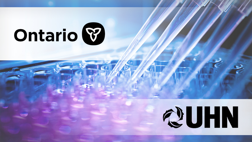 Five UHN research projects have received funding from the Ontario government.