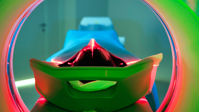 Radiation therapy uses precisely targeted beams of radiation to treat cancer. A detailed plan is needed to account for a patient's unique anatomy and tumour shape.