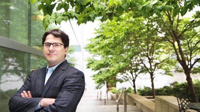 Dr. Daniel De Carvalho at the Princess Margaret Cancer Centre.