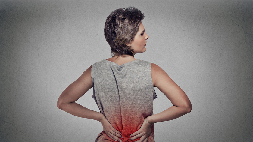 Chronic lower back pain beginning in early adulthood may point to axial spondyloarthritis.