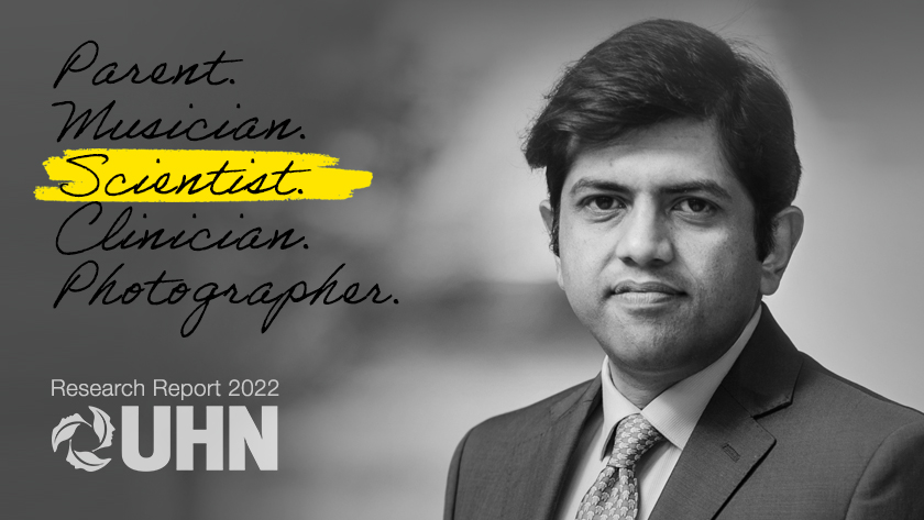 Dr. Nigil Haroon (pictured) is a world-renowned researcher and rheumatologist. He's also a parent, musician, sports enthusiast and wildlife photographer.