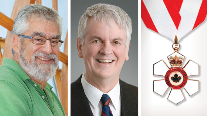 TGHRI Affiliate Scientist Dr. Michael Sefton; and TRI Director and Senior Scientist Dr. Geoff Fernie were awarded one of Canada's highest civilian honours.