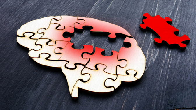 Alzheimer disease is a neurodegenerative condition characterized by cognitive, memory and behavioural changes. Brain inflammation is a hallmark of the disease and a target for disease-modifying drugs.