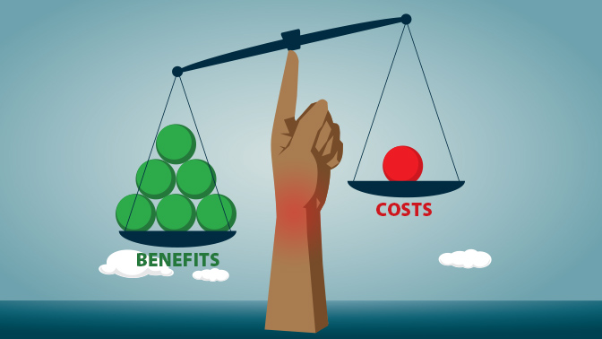 Detailed studies to weigh the benefits and costs of new treatments and technologies on patient health and the economic sustainability are vital for making informed decisions in health care.