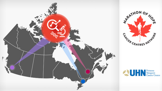 To help accelerate discovery and innovation, the Marathon of Hope Cancer Centres Network will enable three leading research centres to securely share data from patient cohorts receiving precision medicine cancer treatment.