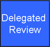 Delegated review icon