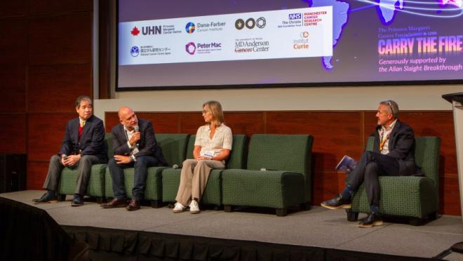 Panel discussion at the symposium